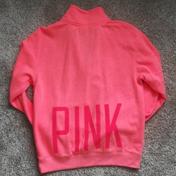 PINK Victoria's Secret Quarter Zip - Picture 3 of 5